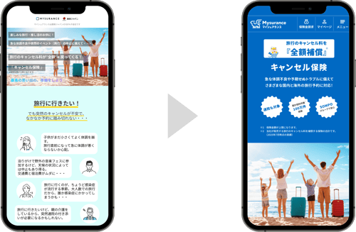 統合の変更イメージ