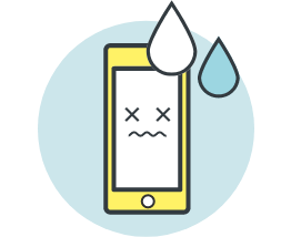 風呂でもスマホ!水没は大丈夫?
