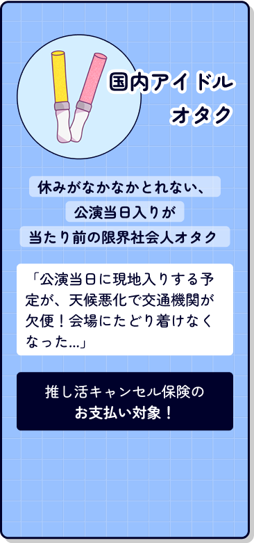 国内アイドルオタク